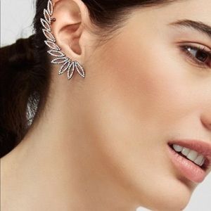 Bauble Bar Mohawk duo earrings